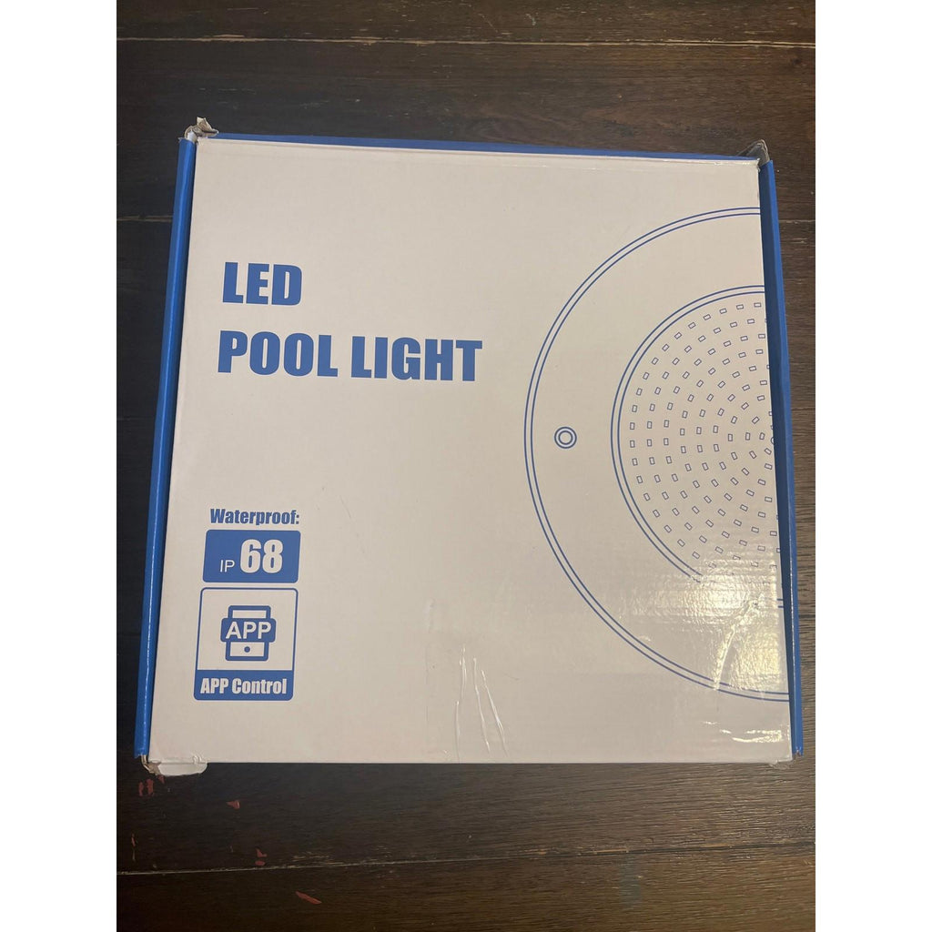 TheDeco LED Pool Light with Remote & App Control - Waterproof RGB