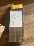 Open Box Wooden Floating Wall Shelves - Set of 3