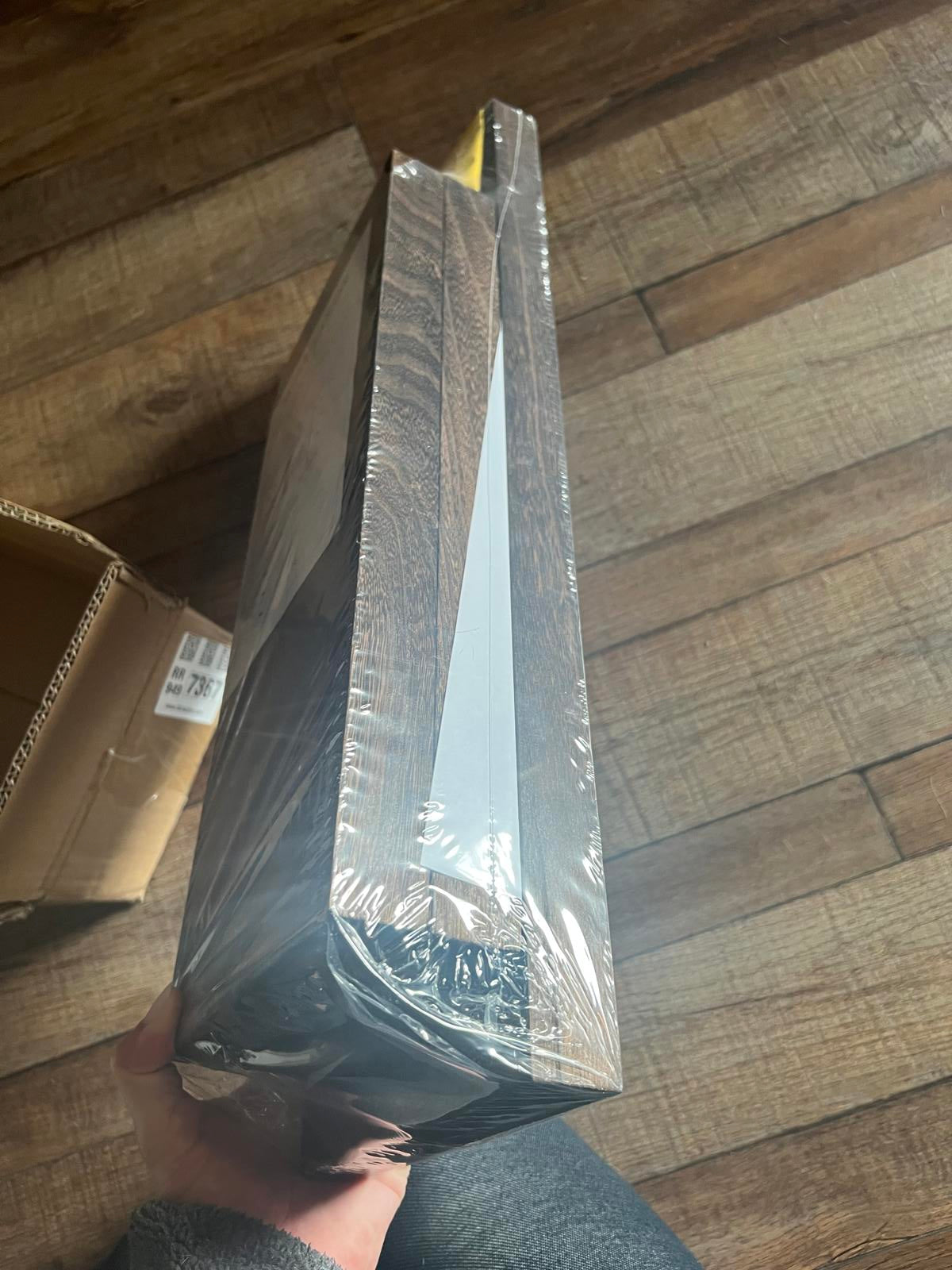 Open Box Wooden Floating Wall Shelves - Set of 3