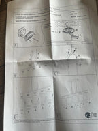 Open Box Kitchen Island Pendant Light Fixture with 5 Glass Shades