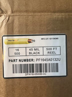 Pro-Trace 45 Mil Black Electrical Wire - 500 FT Reel