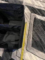 Black Multi-Compartment Collapsible Foldable Organizer Tote Bag