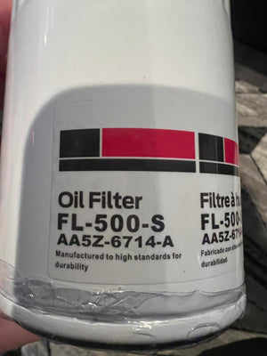 FL-500-S AA5Z-6712-A Aftermarket Oil Filter - Quality Tested Open Box