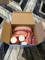 350 Pcs Pink Paper Plates, Napkins, Cups & Silverware Party Set for 50