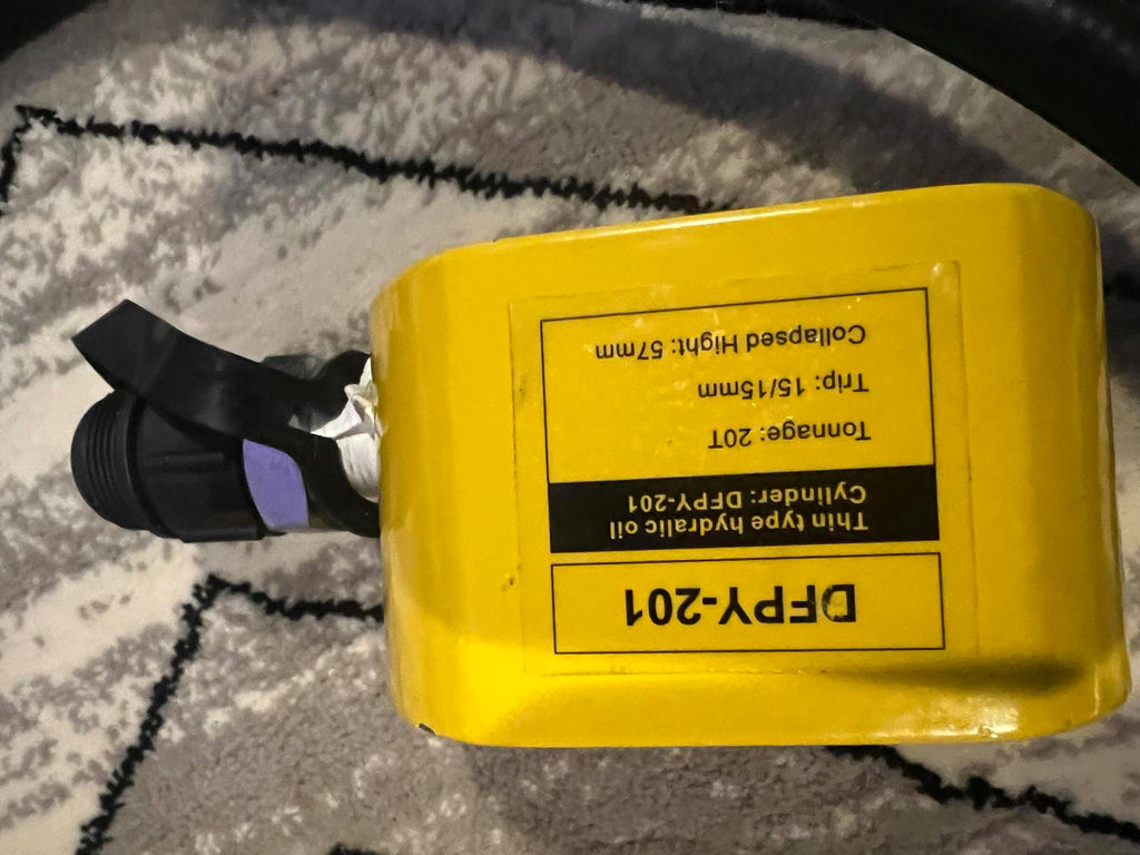 20 Ton Hydraulic Cylinder Jack Porta Power Ram Lifting & Hydraulic Hand Pump USA