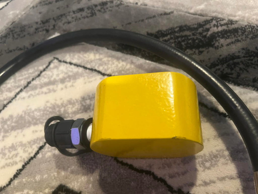 20 Ton Hydraulic Cylinder Jack Porta Power Ram Lifting & Hydraulic Hand Pump USA