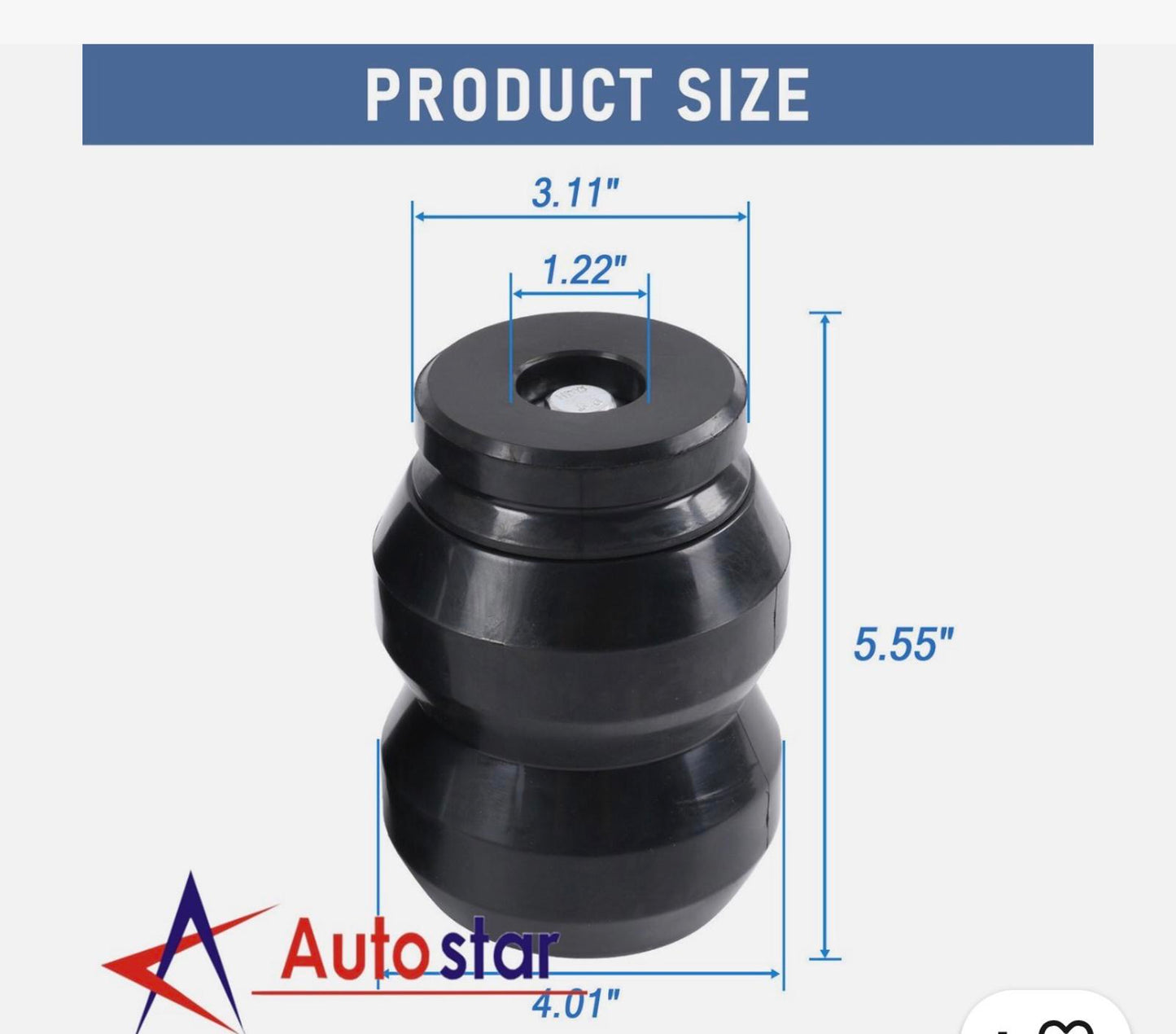 Suspension Rubber Helper Spring Kit Car Accessories Replacement 1999-2019