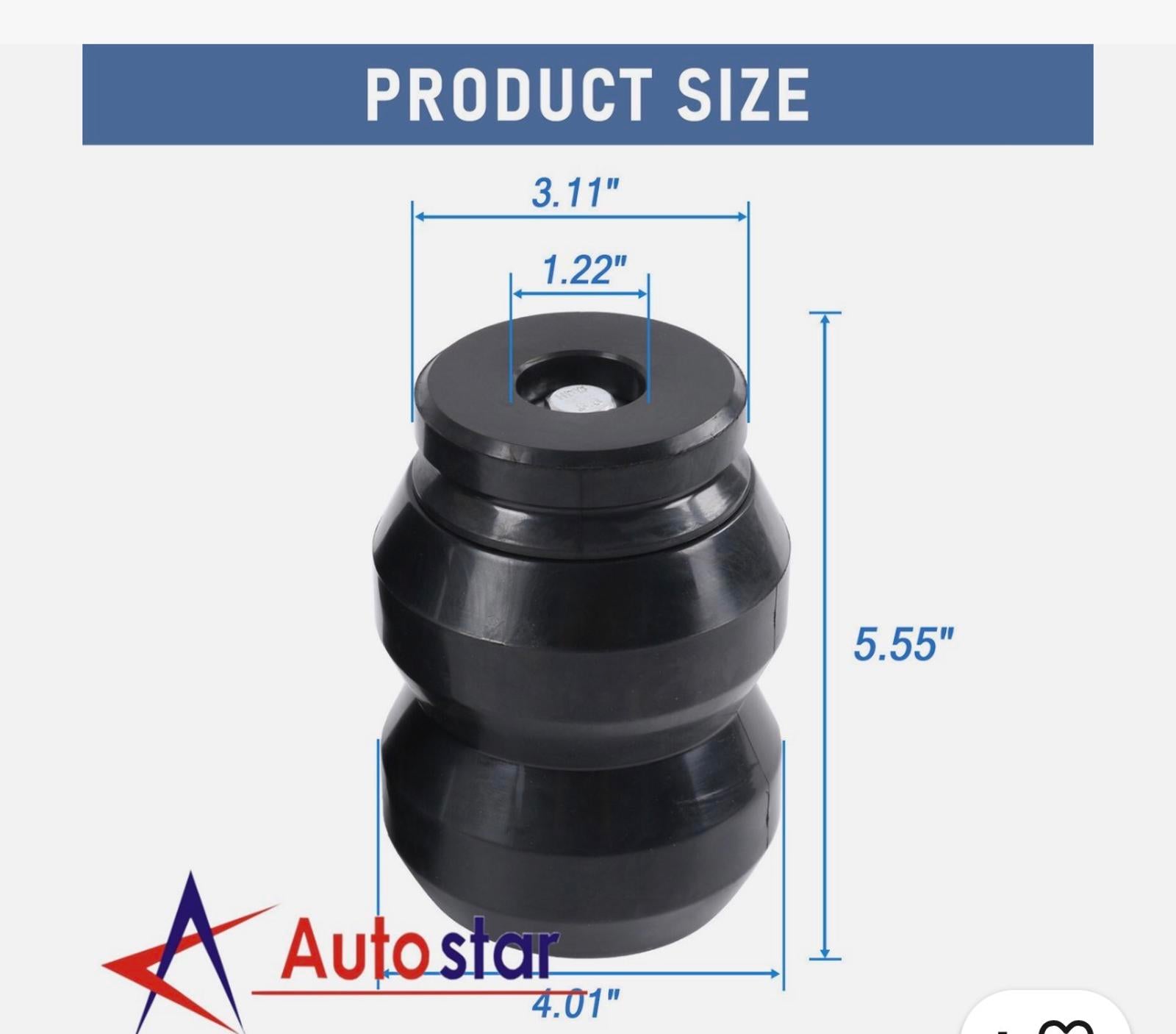 Suspension Rubber Helper Spring Kit Car Accessories Replacement 1999-2019