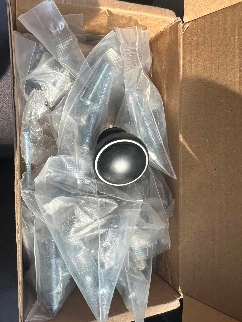 BANQIN 10 Pack Black Aluminum Alloy Cabinet Drawer Knobs - Durable & Stylish