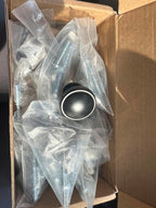 BANQIN 10 Pack Black Aluminum Alloy Cabinet Drawer Knobs - Durable & Stylish