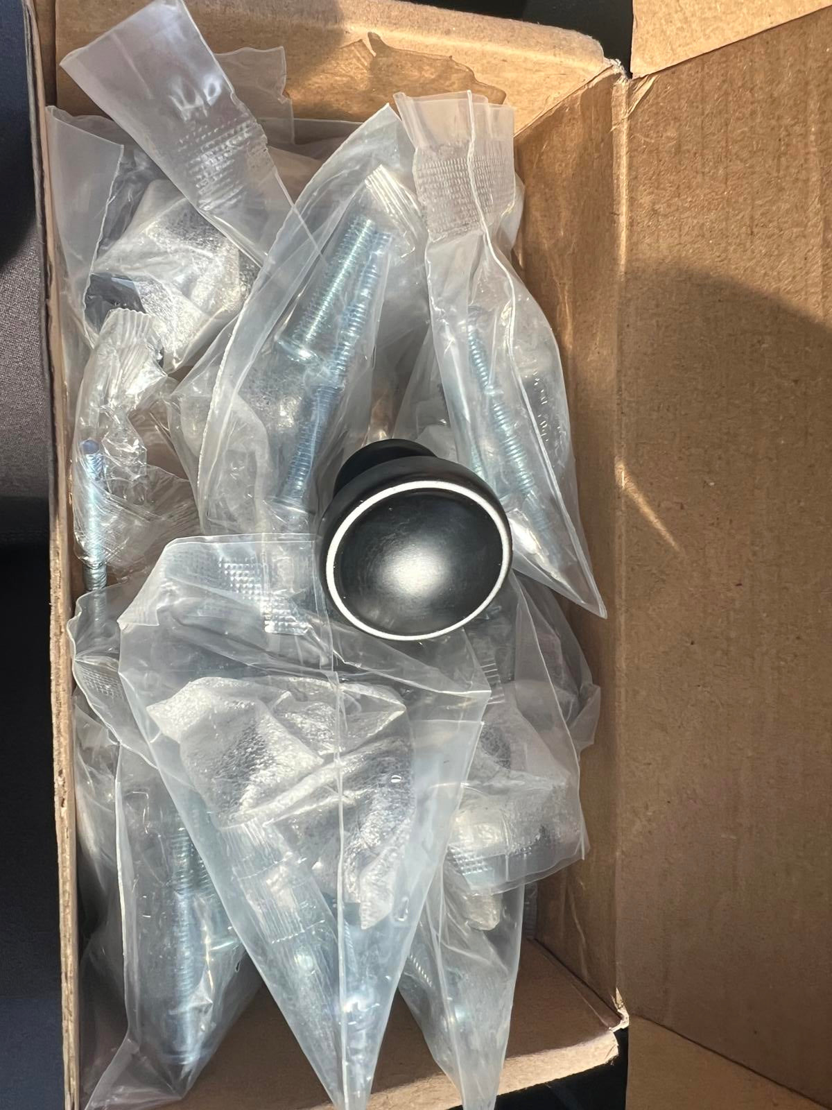 BANQIN 10 Pack Black Aluminum Alloy Cabinet Drawer Knobs - Durable & Stylish