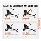 Hoverboard Seat Attachment with LED Lights - Hoverboard not included