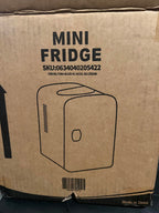 Compact Mini Fridge - Black, Open Box Quality Tested