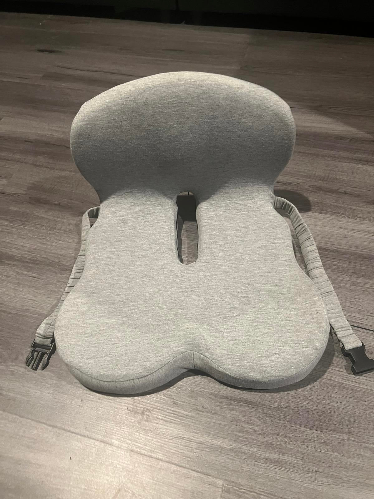 Ergonomic Seat Cushion with Back Support - Gray