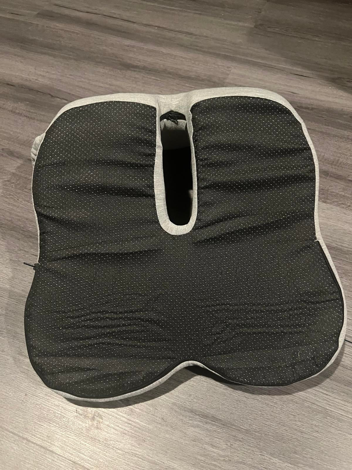 Ergonomic Seat Cushion with Back Support - Gray