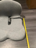 Ergonomic Seat Cushion with Back Support - Gray