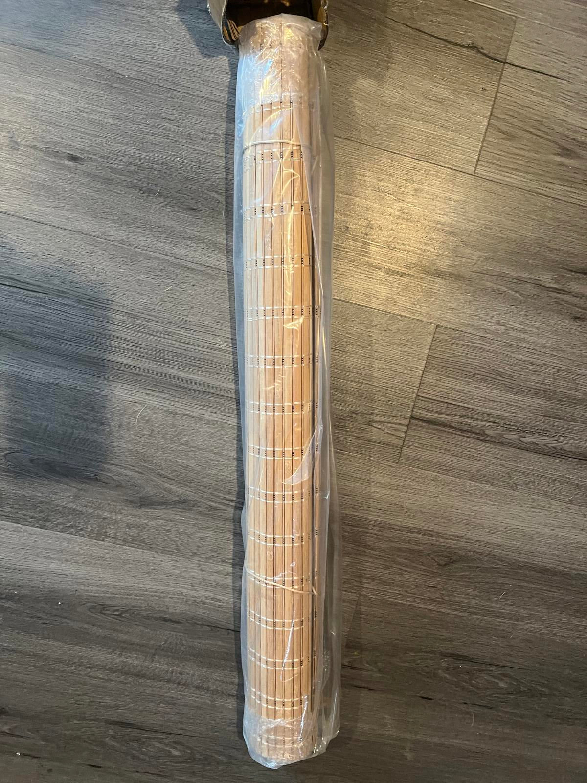 Outdoor Rollup Shades for Patio - 32"W x 72"H Brown