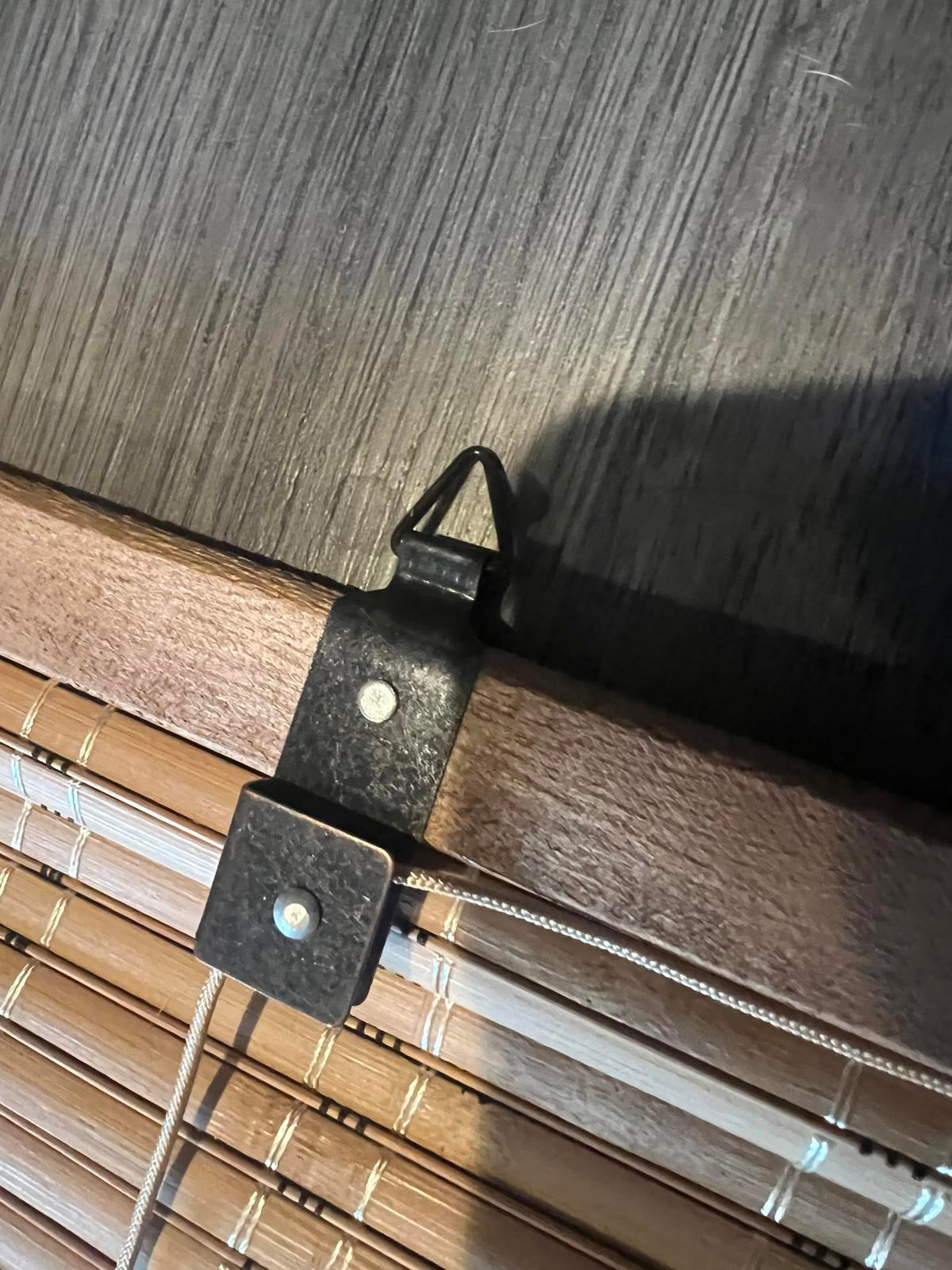 Outdoor Rollup Shades for Patio - 32"W x 72"H Brown