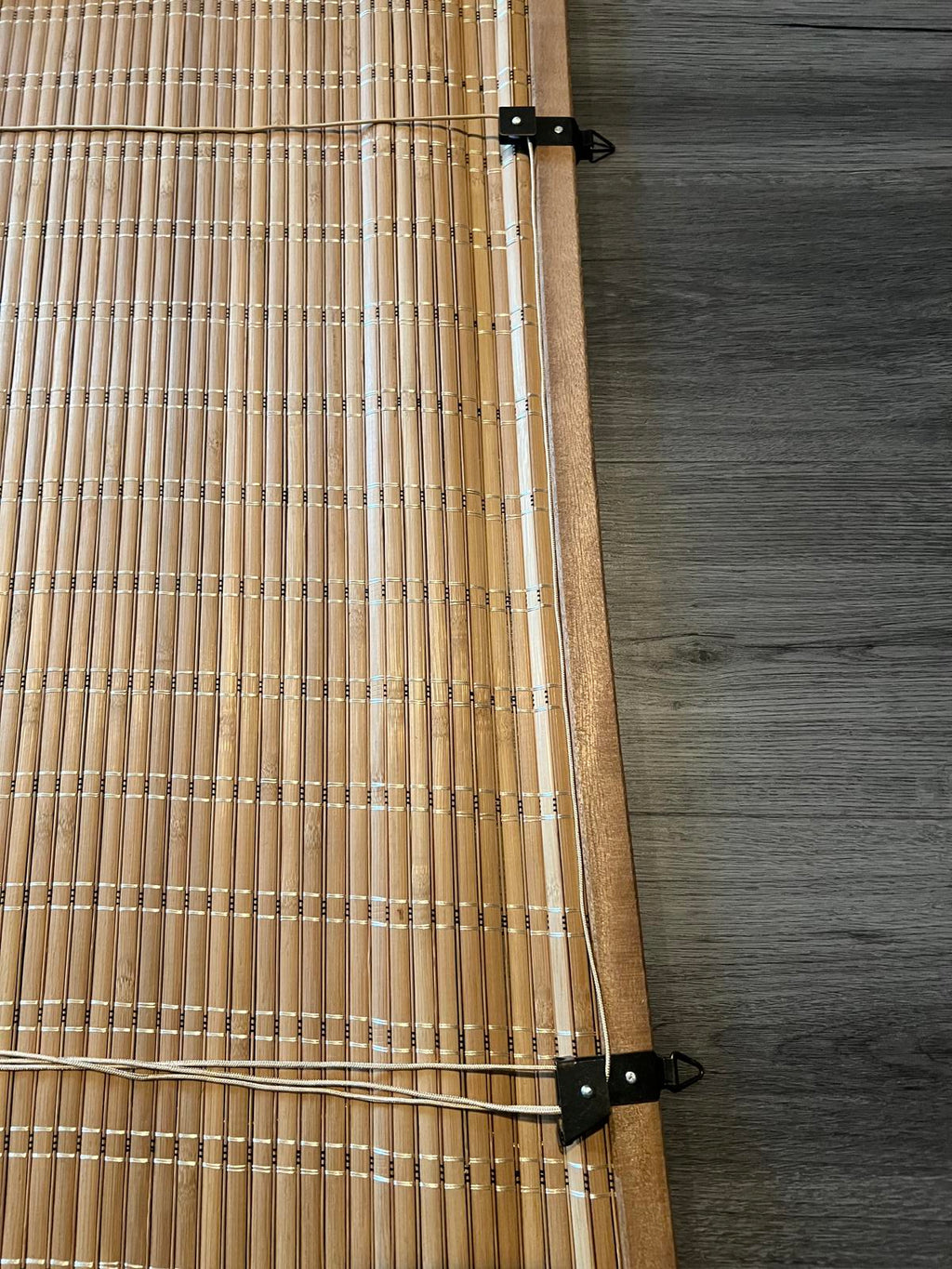 Outdoor Rollup Shades for Patio - 32"W x 72"H Brown