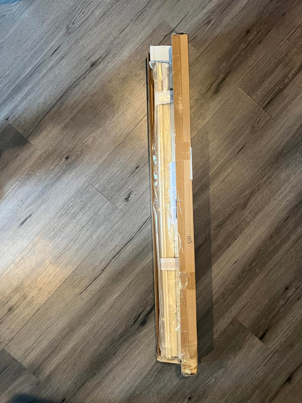 Cream Cordless Mini Blinds 40” - Open Box