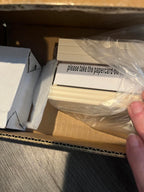 Cream Cordless Mini Blinds 40” - Open Box