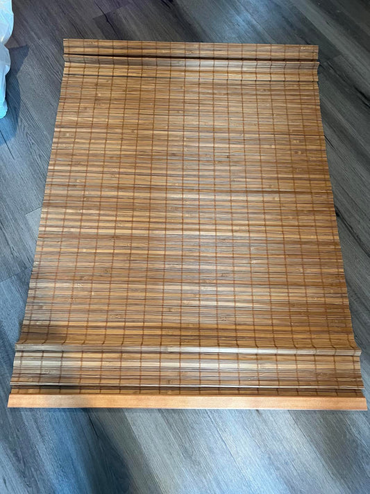 Squirrel Cordless Bamboo Roman Shade 35" x 64"