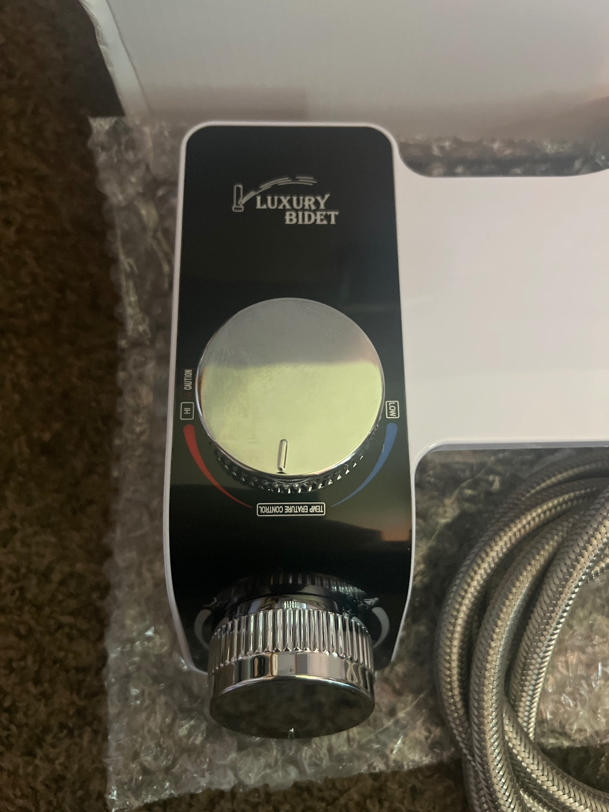 Luxury Bidet Toilet Attachment with Temperature and Pressure Controls
