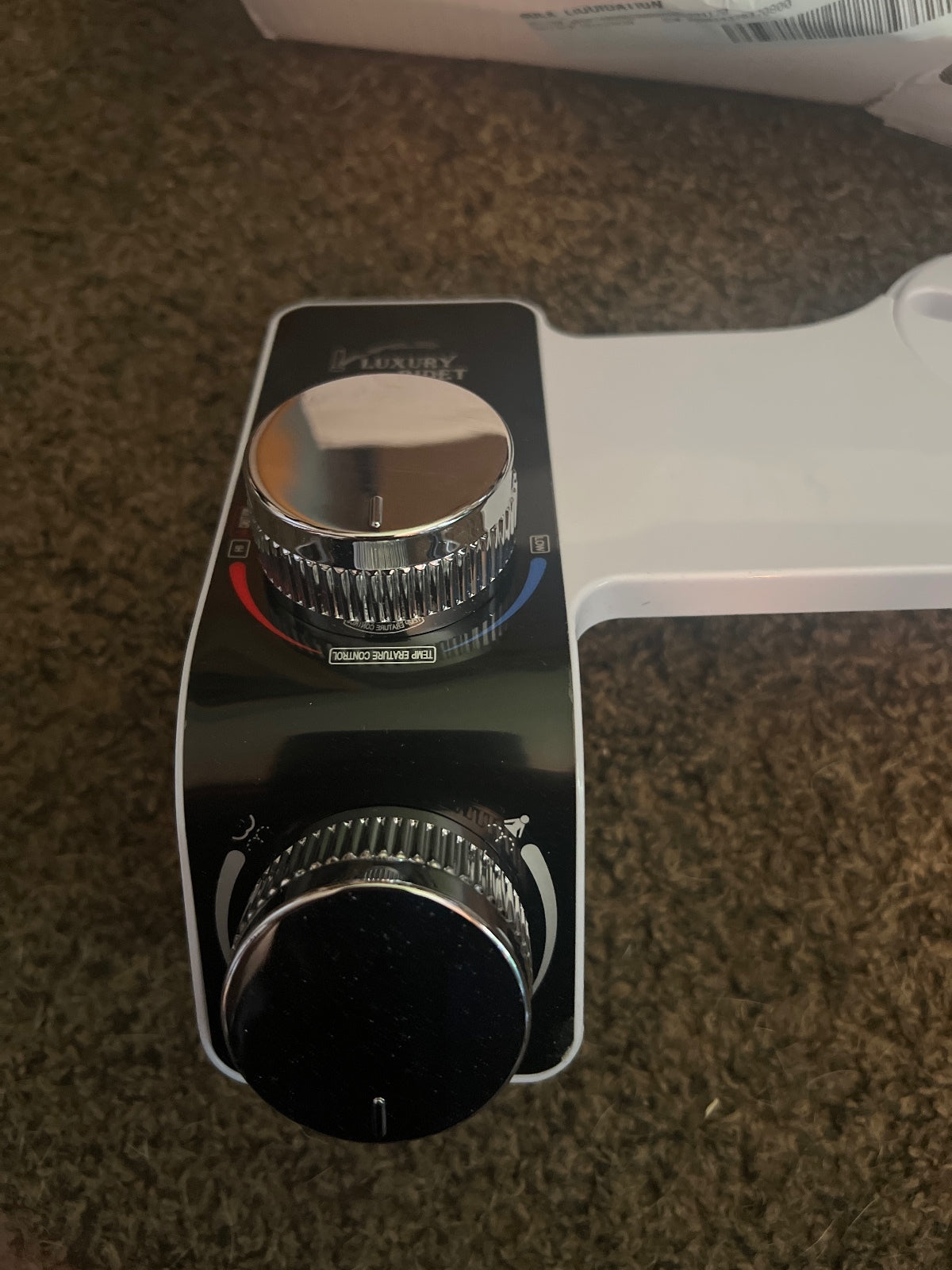Luxury Bidet Toilet Seat Control Panel Replacement Part