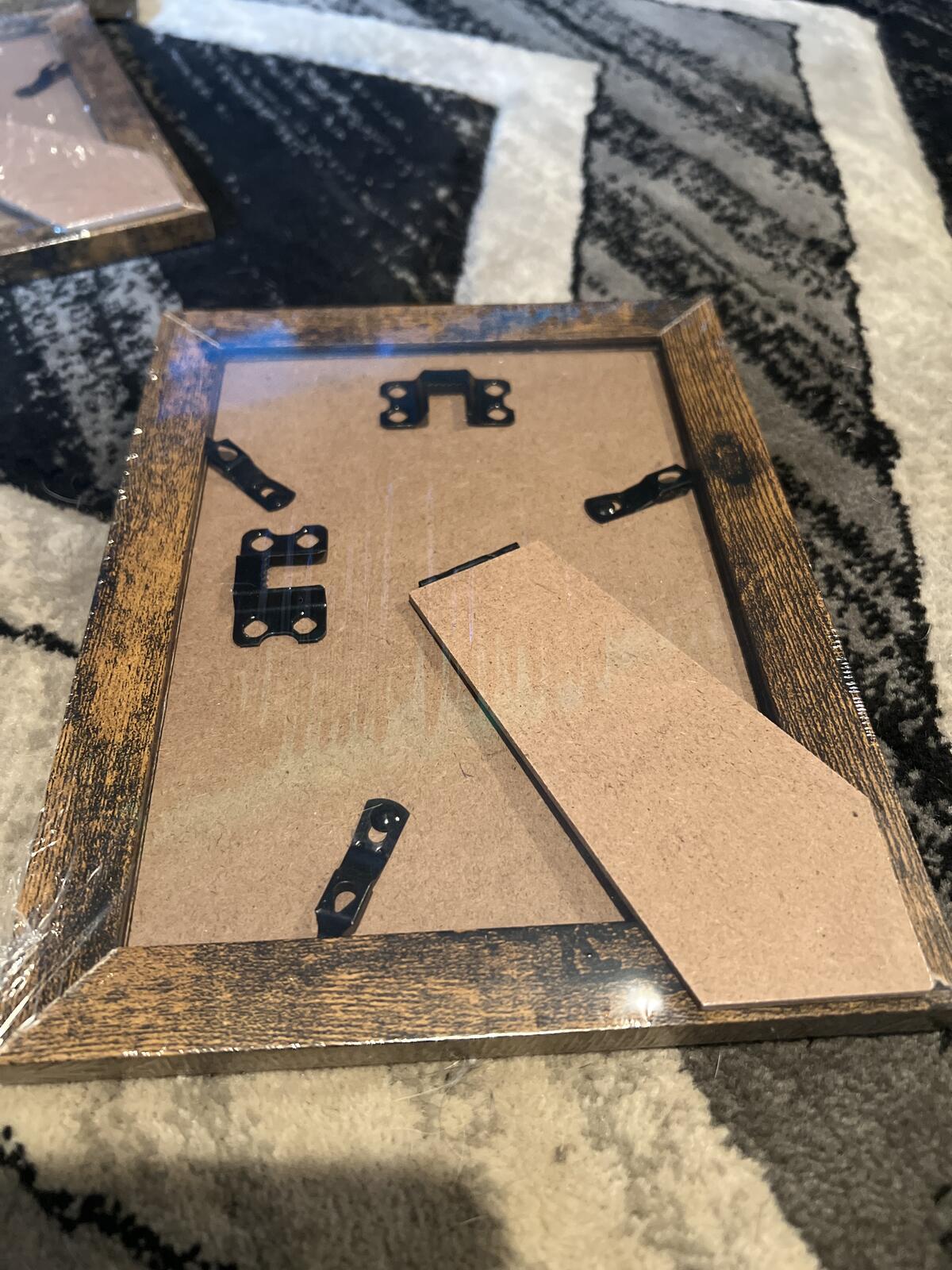 Set of 7 Rustic 5x7 Photo Frames