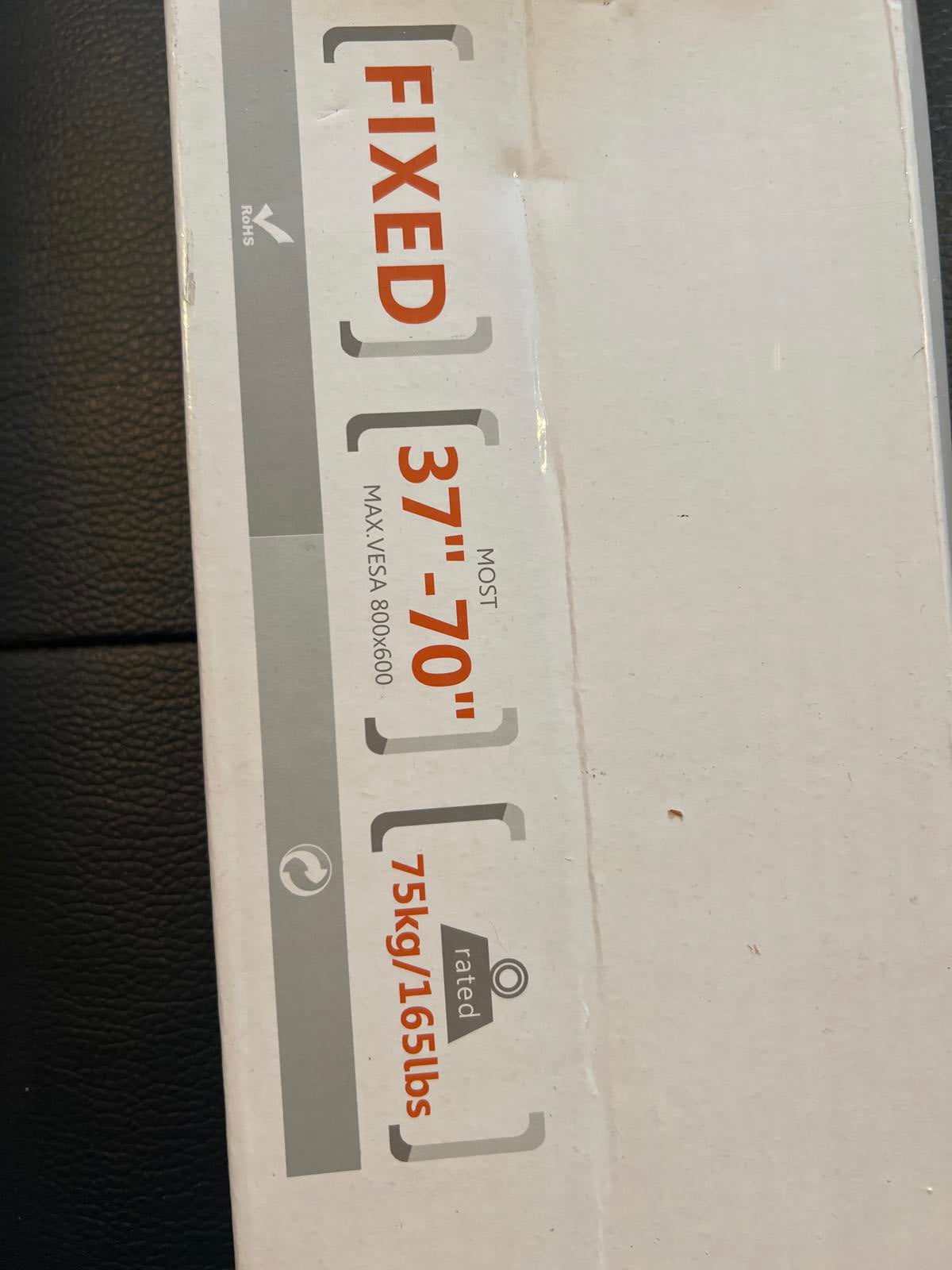 Fixed TV Wall Mount for 37-70 inch TVs - Open Box