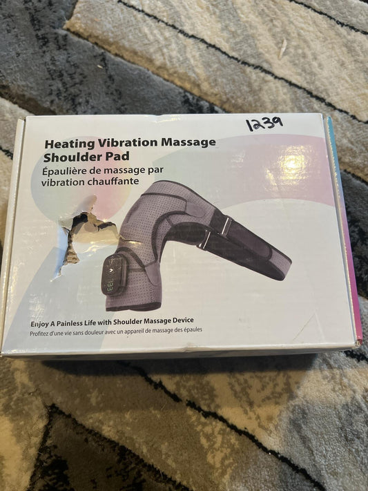 Heating Vibration Massage Shoulder Pad - Open Box