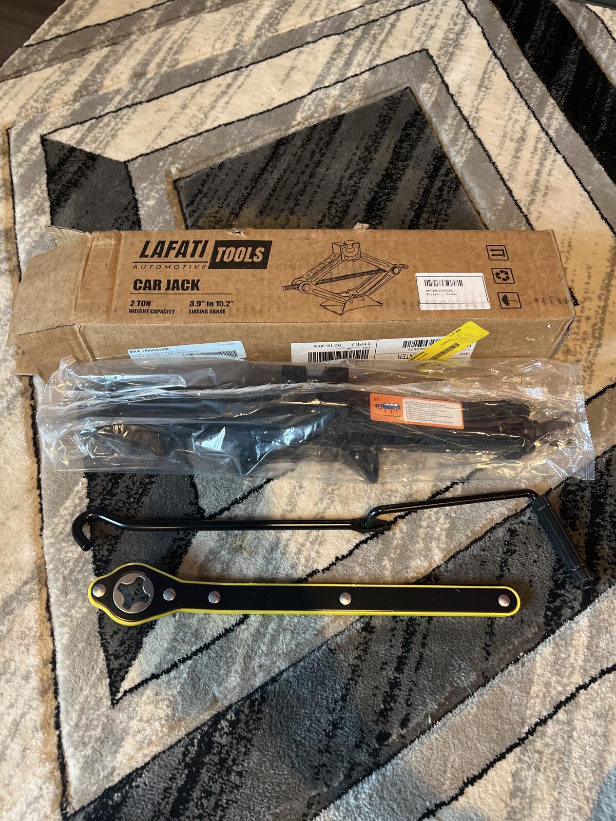 Lafati Tools 2 Ton Car Jack with 3.9" to 15.2" Lifting Range