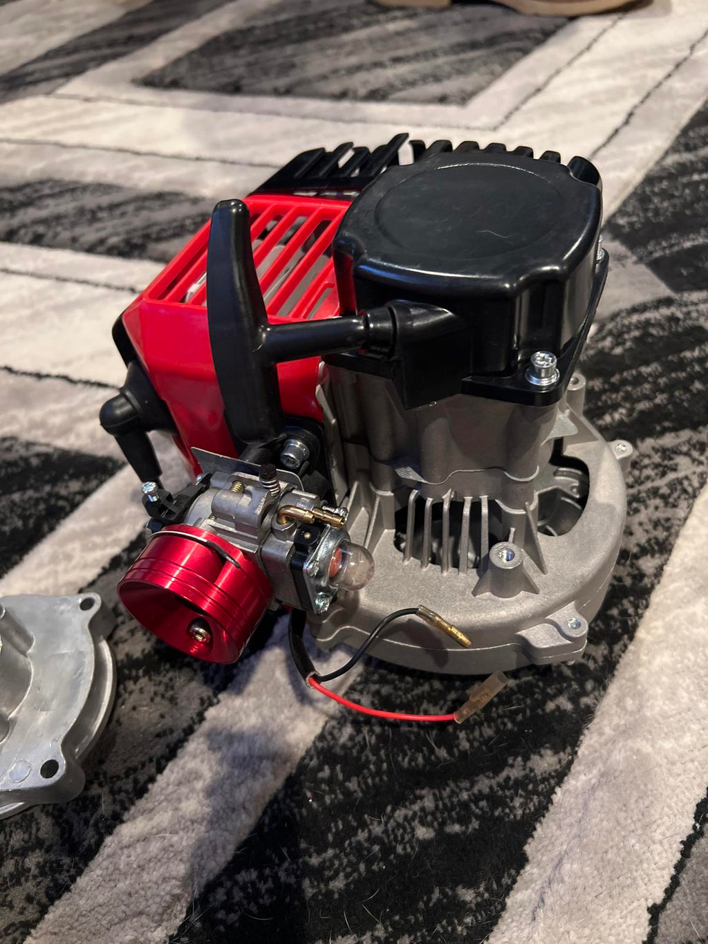 49CC 2-Stroke Bicycle Mini Gas Engine Motor Kit with Accessories