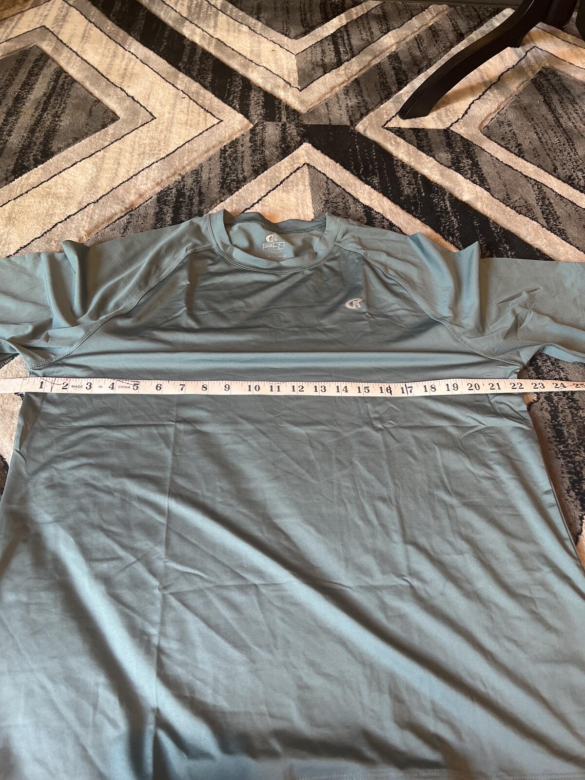Champion Men's Athletic Performance T-Shirt Size L Blue