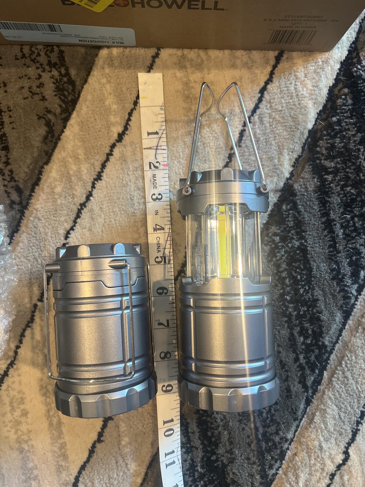 Bell+Howell TacLight Mini Lantern 300 Lumens - 4 pack