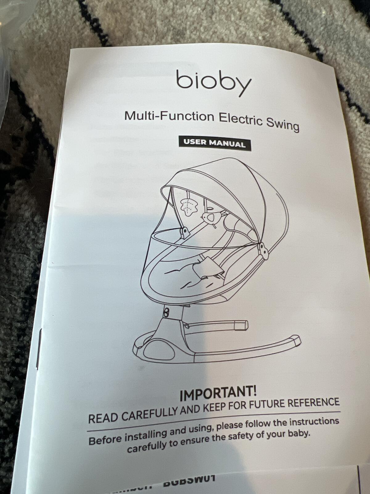 bioby Multi-Function Electric Swing Baby Rocker