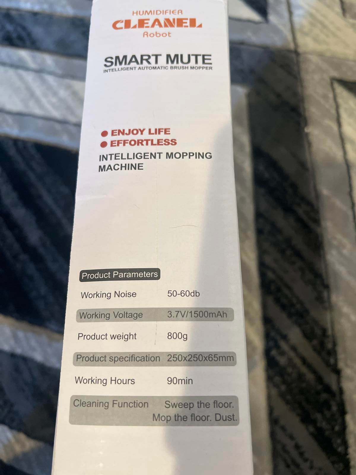 CLEANEL K-555 Smart Mute Intelligent Automatic Brush Mopper