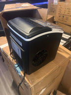 Compact Portable Ice Maker Machine - Black
