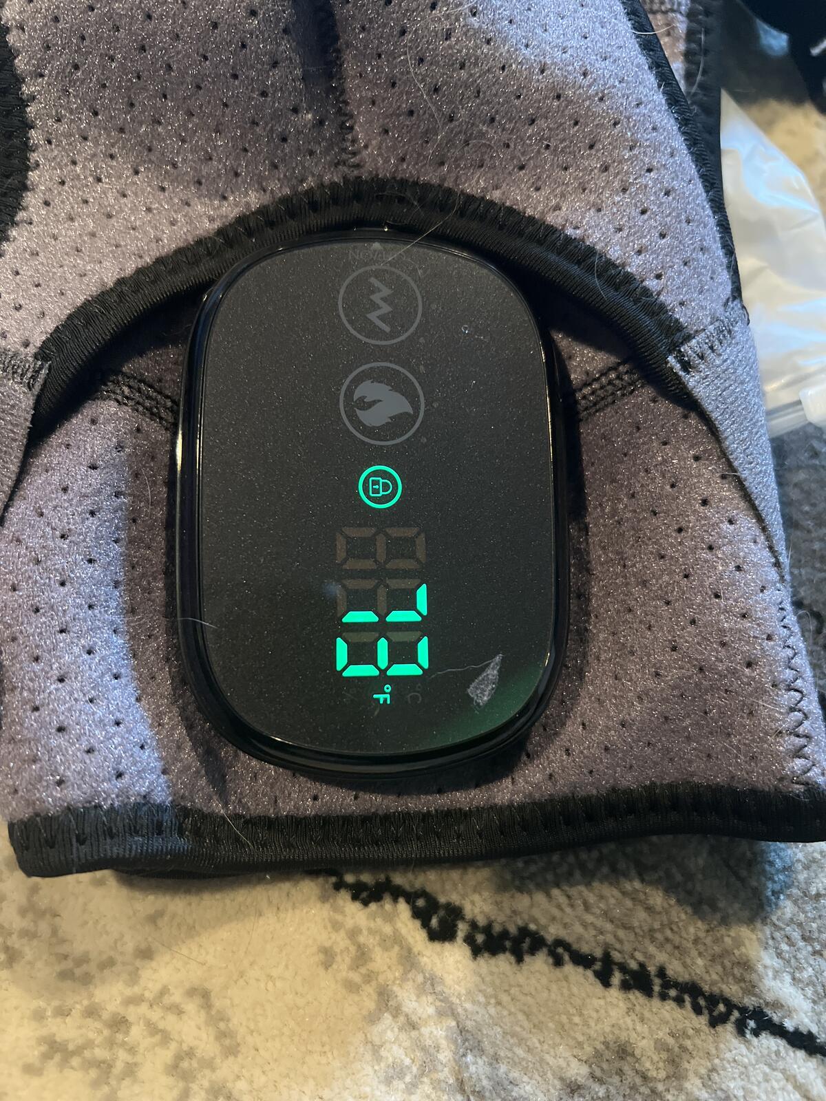 Heating Vibration Massage Shoulder Pad - Open Box