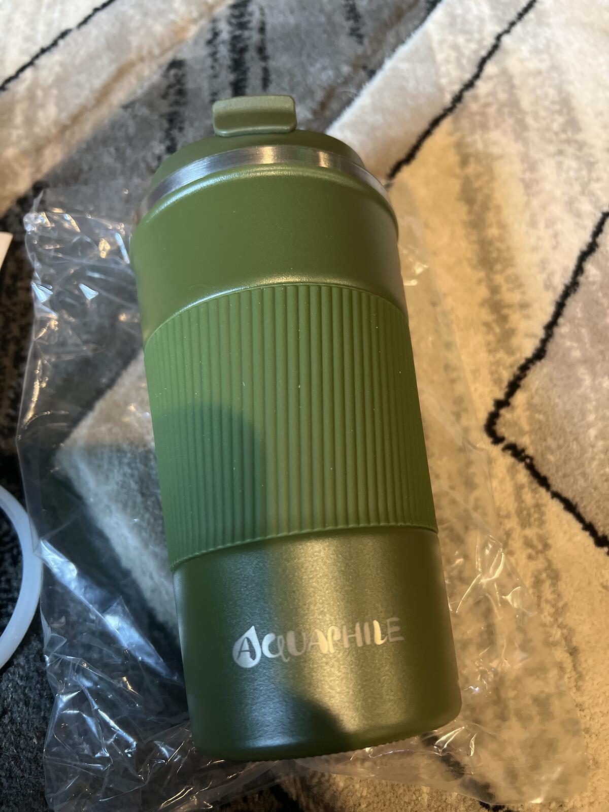 Reusable Stainless Steel Travel Coffee Mug 510ml - Green
