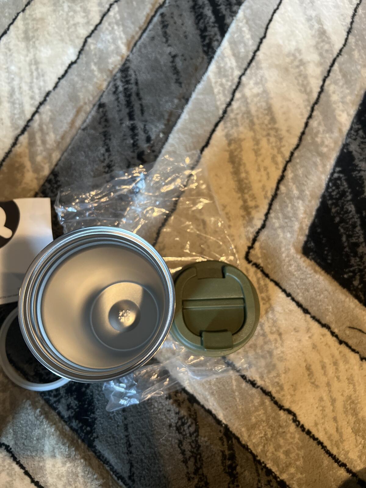 Reusable Stainless Steel Travel Coffee Mug 510ml - Green