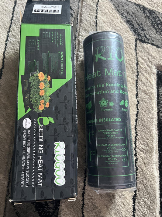 Riogoo Seedling Heat Mat 10" x 20.75" - Seed Starting Propagation Mat