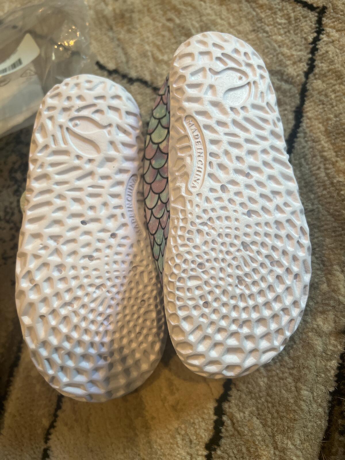 See Kai Run Toddler Shoes with Mermaid Scale Pattern