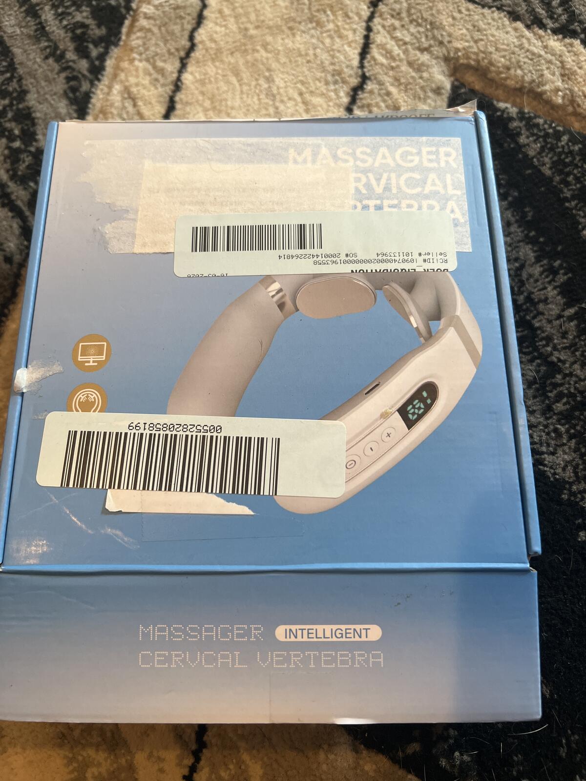 Intelligent Cervical Vertebra Massager with Remote Control