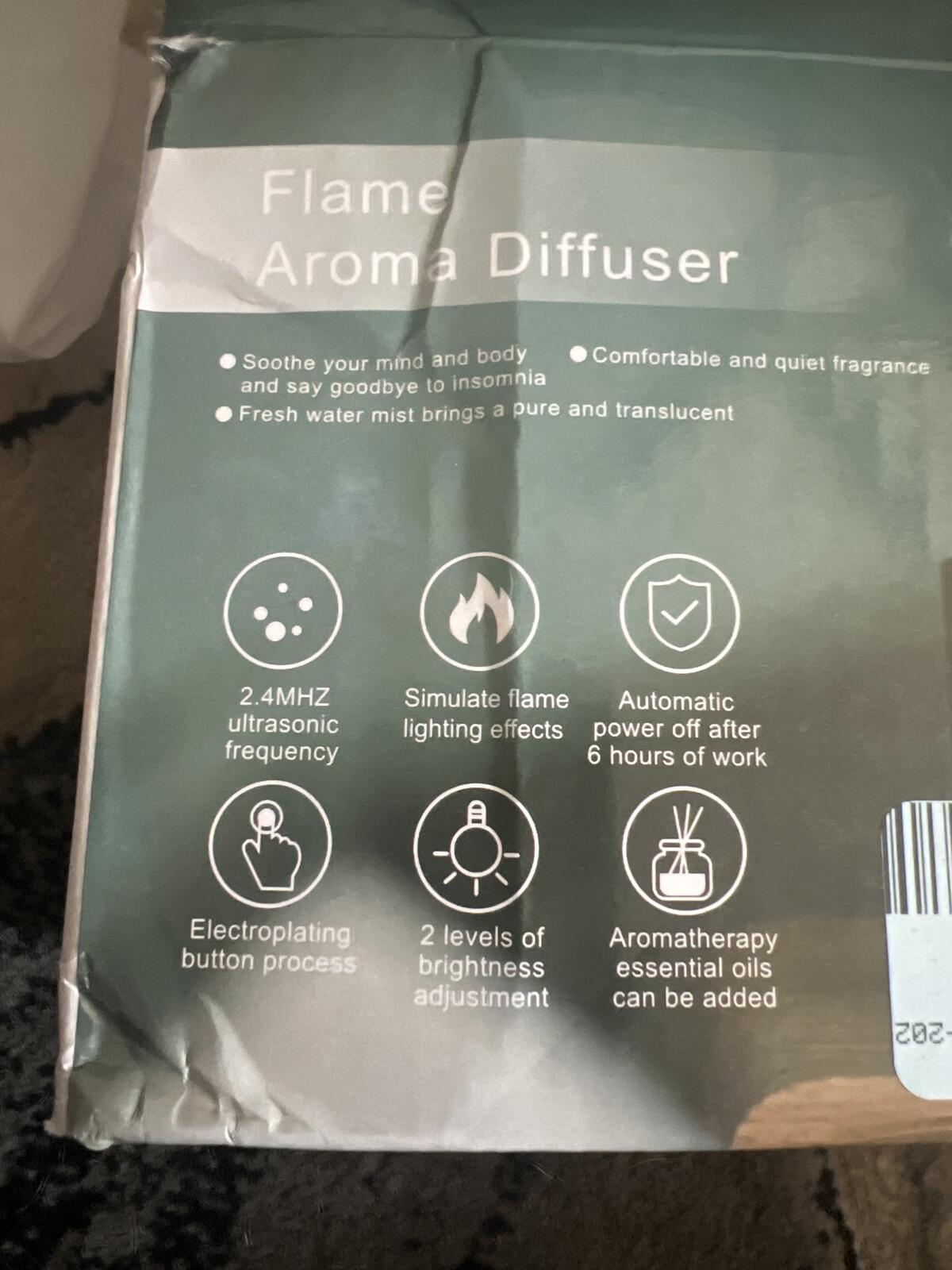 Electric Aroma Diffuser with Color Changing LED Lights
