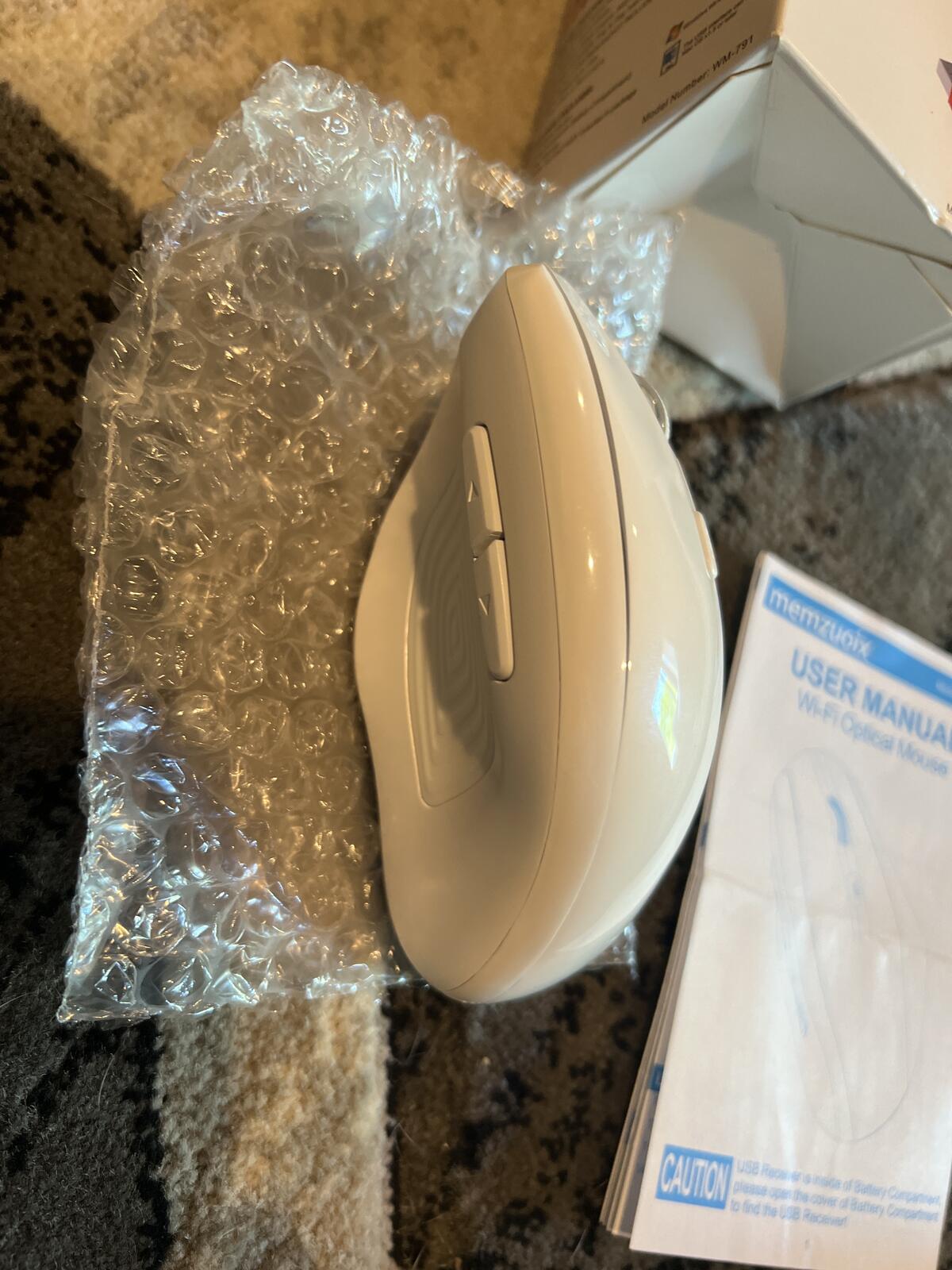 memzuoix C-Tech Vertical Wireless Mouse WM-791