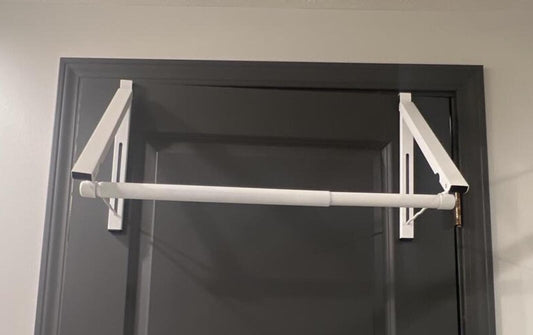 16” - 24" Wide Adjustable Over-the-Door Hanging Rod
