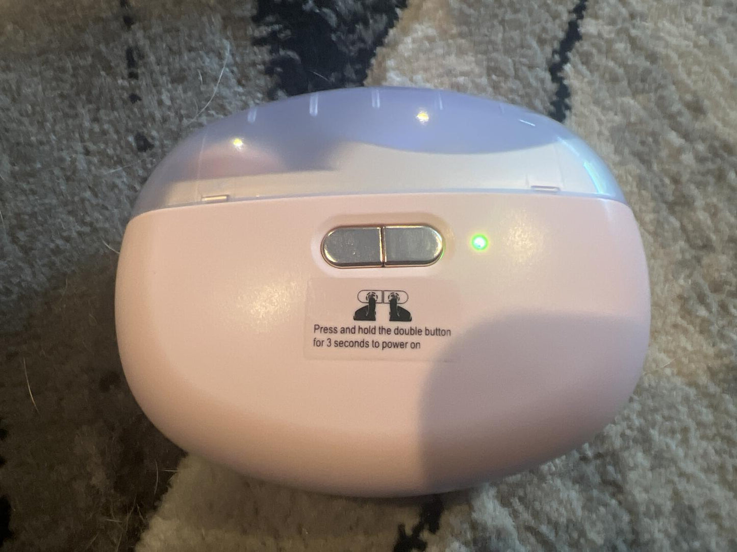 Multifunctional Electric Nail Machine with USB Charging - Pink